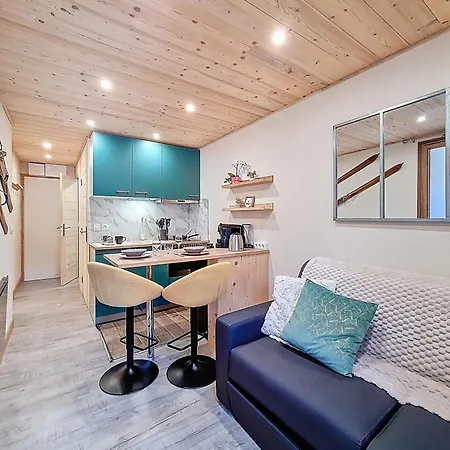 Cozy Au Pied Des Pistes Avec Balcon Sud, Pour 4 Personnes Apartamento Val Thorens